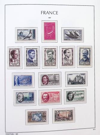 1900-2010,  Collection de France en neufs, avec de