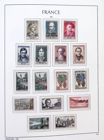 1900-2010,  Collection de France en neufs, avec de