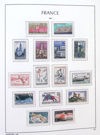 1900-2010,  Collection de France en neufs, avec de