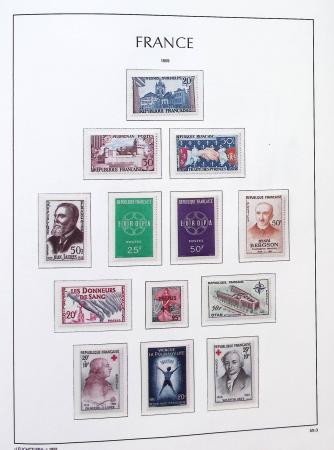 1900-2010,  Collection de France en neufs, avec de
