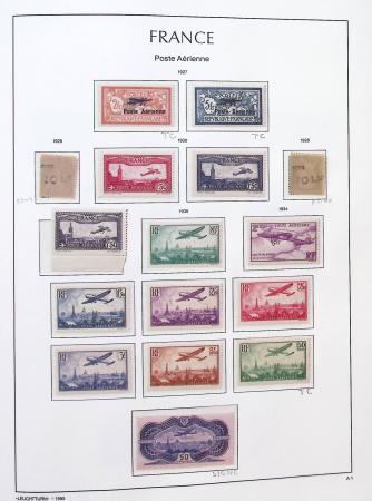 1900-2010,  Collection de France en neufs, avec de