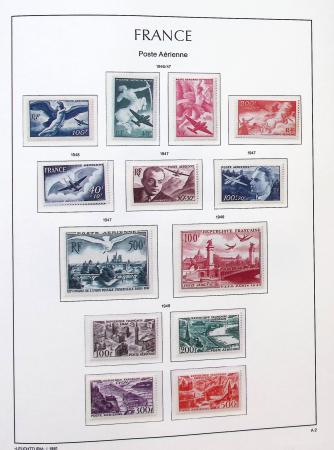 1900-2010,  Collection de France en neufs, avec de