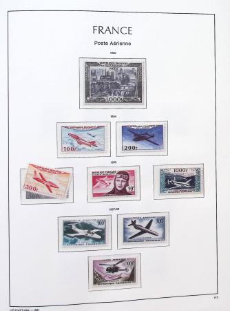 1900-2010,  Collection de France en neufs, avec de