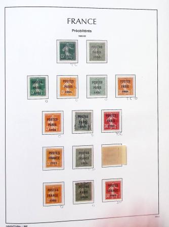 1900-2010,  Collection de France en neufs, avec de