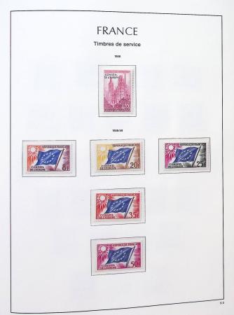 1900-2010,  Collection de France en neufs, avec de
