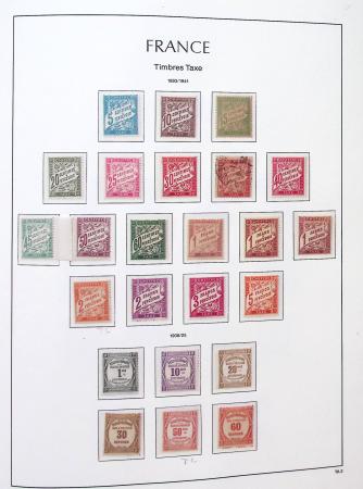 1900-2010,  Collection de France en neufs, avec de