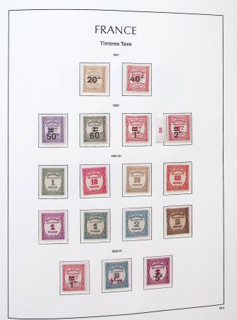 1900-2010,  Collection de France en neufs, avec de