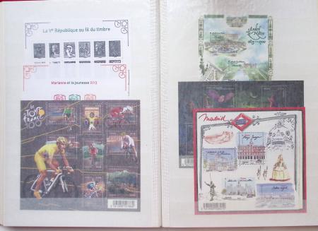 1947-2001,  Lot de France en plusieurs volumes, avec