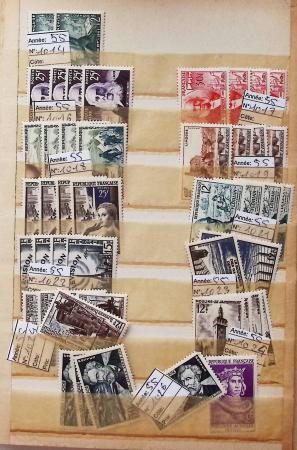 1947-2001,  Lot de France en plusieurs volumes, avec
