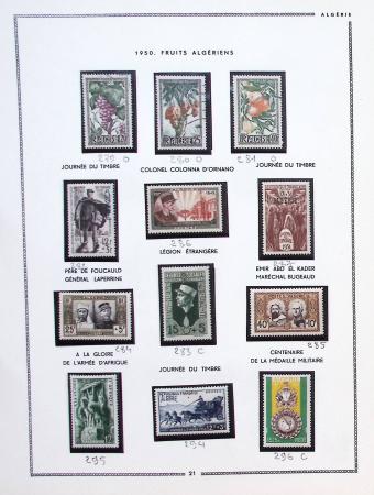 1950-2011, Lot de colonies françaises et post-indépendance,