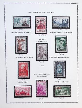 1950-2011, Lot de colonies françaises et post-indépendance,