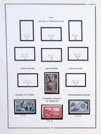 1950-2011, Lot de colonies françaises et post-indépendance,