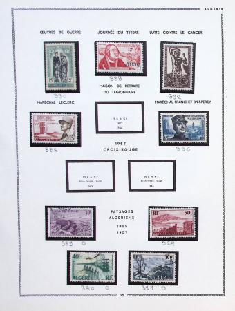 1950-2011, Lot de colonies françaises et post-indépendance,