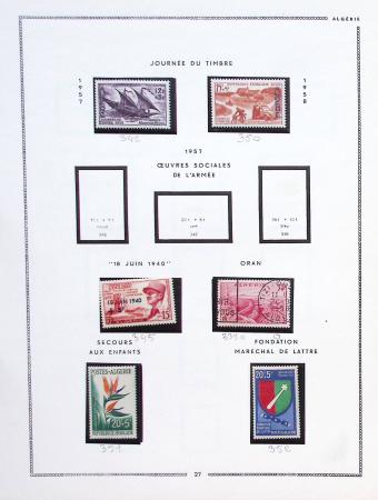1950-2011, Lot de colonies françaises et post-indépendance,