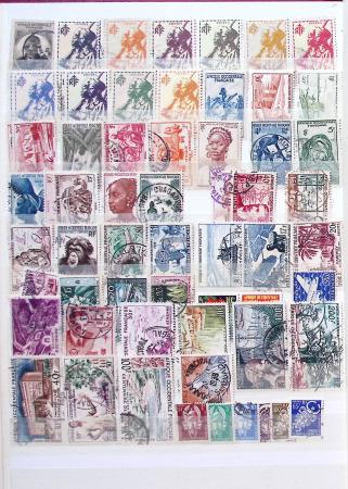 1950-2011, Lot de colonies françaises et post-indépendance,