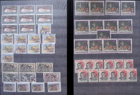 1950-2011, Lot de colonies françaises et post-indépendance,