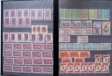 1950-2011, Lot de colonies françaises et post-indépendance,