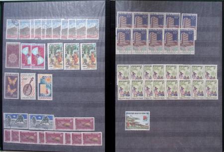 1950-2011, Lot de colonies françaises et post-indépendance,