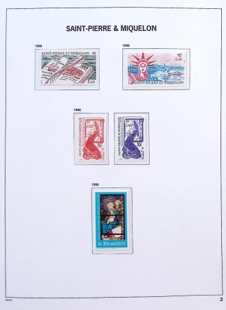 1950-2011, Lot de colonies françaises et post-indépendance,