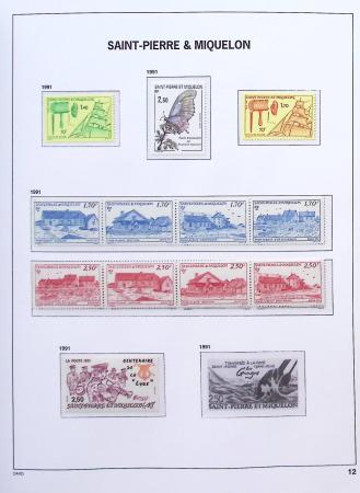 1950-2011, Lot de colonies françaises et post-indépendance,