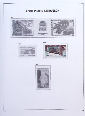 1950-2011, Lot de colonies françaises et post-indépendance,