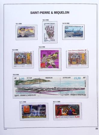 1950-2011, Lot de colonies françaises et post-indépendance,
