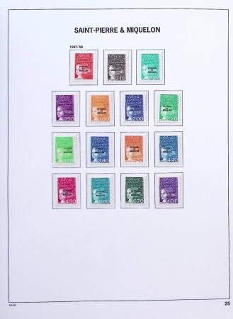 1950-2011, Lot de colonies françaises et post-indépendance,