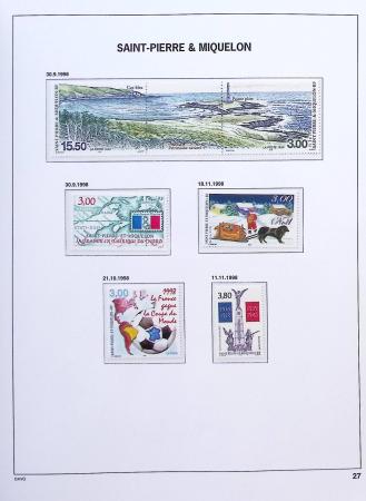 1950-2011, Lot de colonies françaises et post-indépendance,
