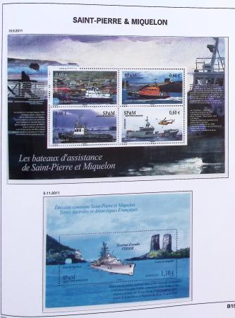1950-2011, Lot de colonies françaises et post-indépendance,