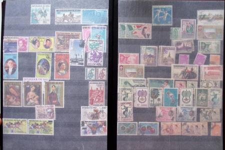 1950-2011, Lot de colonies françaises et post-indépendance,