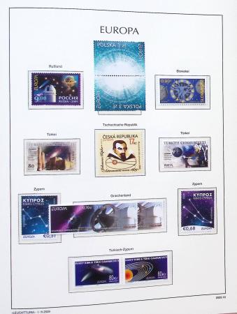 1956-2011, Collection d'Europa en 6 volumes Leuchtturm,