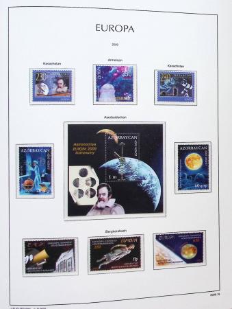 1956-2011, Collection d'Europa en 6 volumes Leuchtturm,