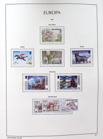1956-2011, Collection d'Europa en 6 volumes Leuchtturm,