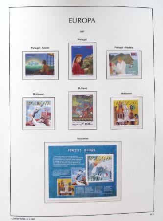 1956-2011, Collection d'Europa en 6 volumes Leuchtturm,