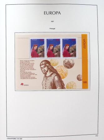 1956-2011, Collection d'Europa en 6 volumes Leuchtturm,