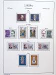 1956-2011, Collection d'Europa en 6 volumes Leuchtturm,