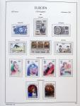 1956-2011, Collection d'Europa en 6 volumes Leuchtturm,