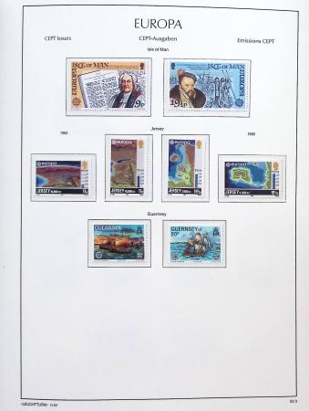1956-2011, Collection d'Europa en 6 volumes Leuchtturm,