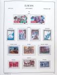 1956-2011, Collection d'Europa en 6 volumes Leuchtturm,