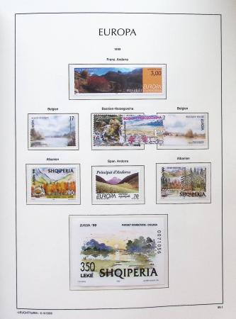 1956-2011, Collection d'Europa en 6 volumes Leuchtturm,