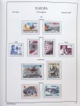 1956-2011, Collection d'Europa en 6 volumes Leuchtturm,