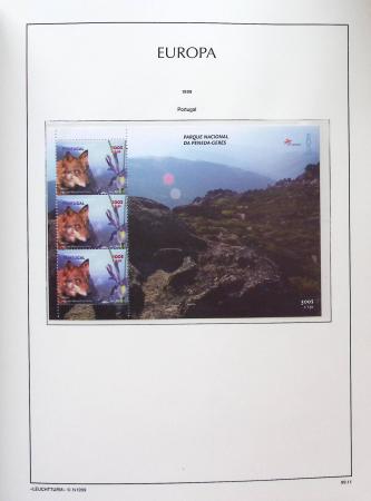 1956-2011, Collection d'Europa en 6 volumes Leuchtturm,