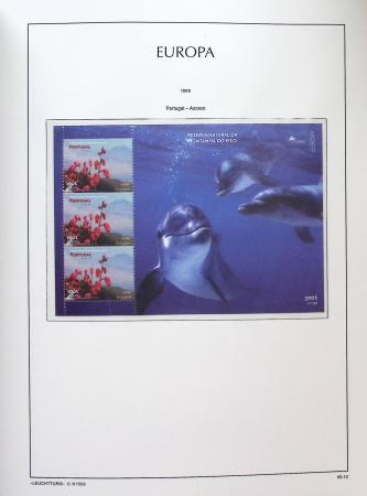 1956-2011, Collection d'Europa en 6 volumes Leuchtturm,