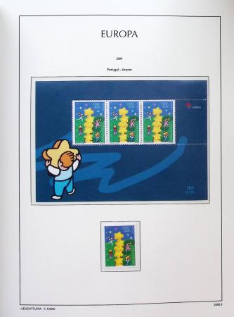 1956-2011, Collection d'Europa en 6 volumes Leuchtturm,
