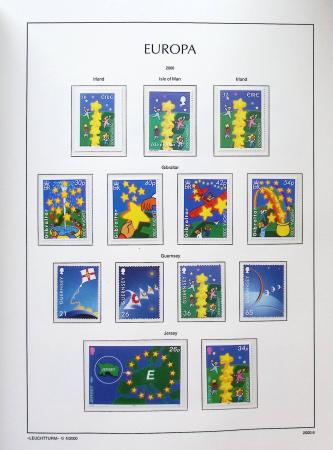 1956-2011, Collection d'Europa en 6 volumes Leuchtturm,