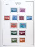 1956-2011, Collection d'Europa en 6 volumes Leuchtturm,