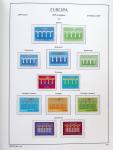 1956-2011, Collection d'Europa en 6 volumes Leuchtturm,