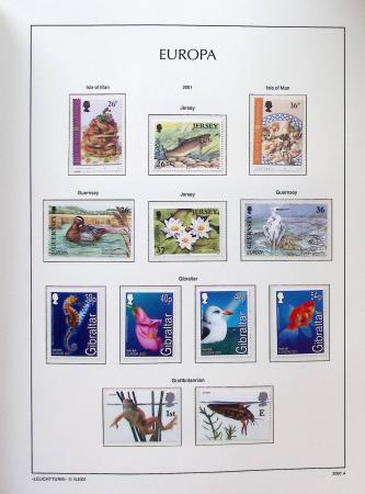 1956-2011, Collection d'Europa en 6 volumes Leuchtturm,