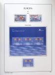 1956-2011, Collection d'Europa en 6 volumes Leuchtturm,
