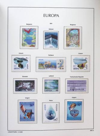 1956-2011, Collection d'Europa en 6 volumes Leuchtturm,
